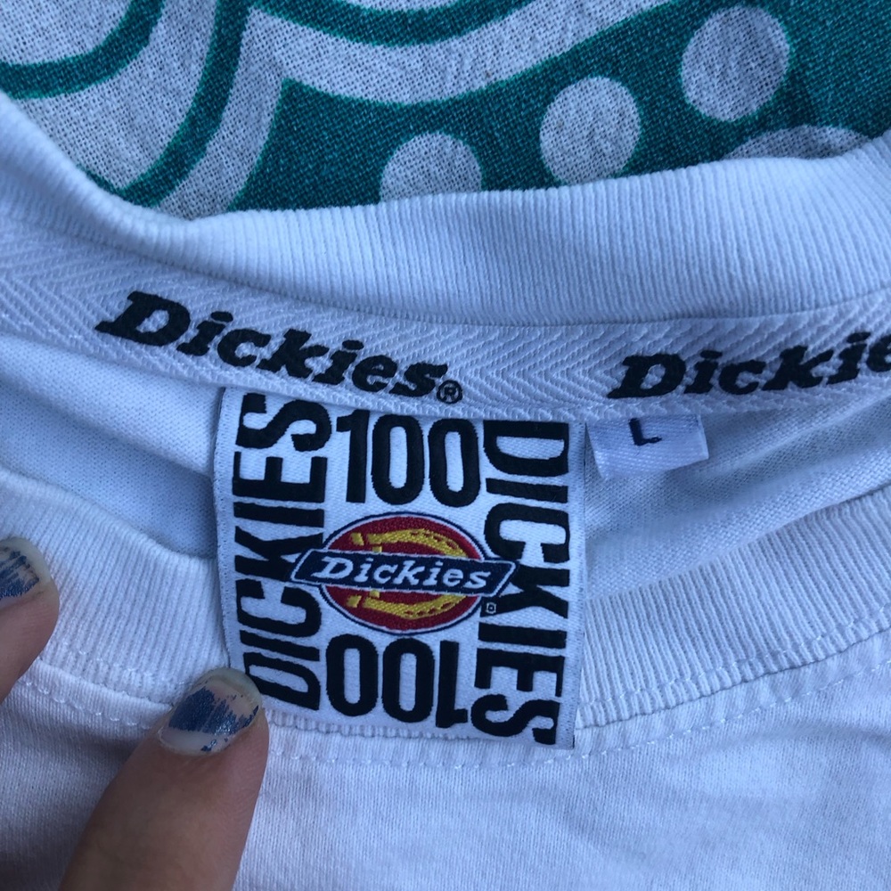 100 dickies white tee. - Picture 2 of 2